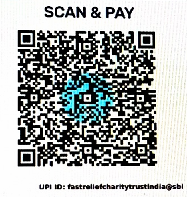 Scan QR code to donate
